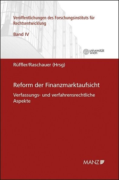 Reform der Finanzmarktaufsicht (Paperback)