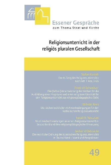 Religionsunterricht in der religios pluralen Gesellschaft (Paperback)