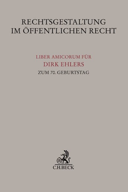 Rechtsgestaltung im offentlichen Recht (Hardcover)