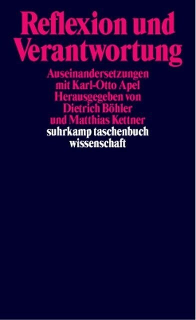 Reflexion und Verantwortung (Paperback)