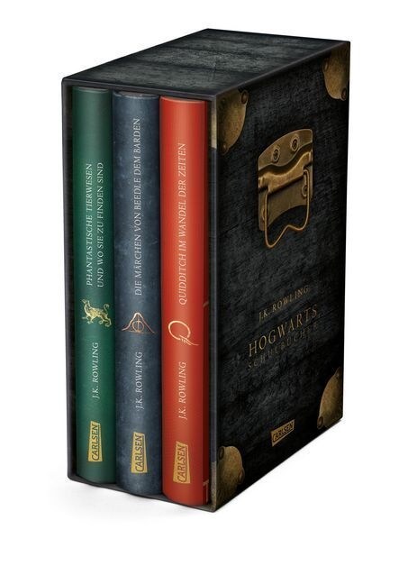 Hogwarts-Schulbucher, 3 Bde. (Hardcover)