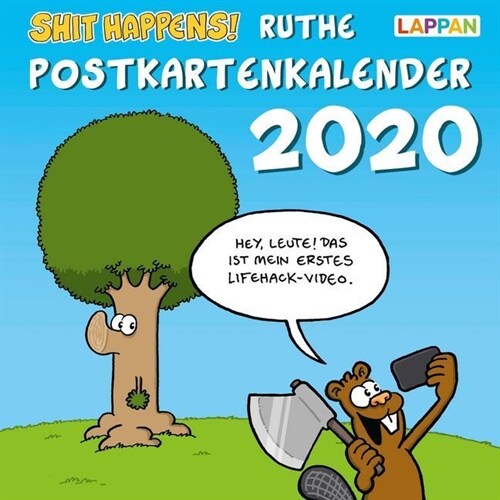 Shit happens! Postkartenkalender 2020 (Calendar)