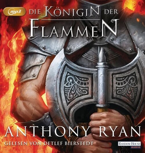 Die Konigin der Flammen, 4 MP3-CDs (CD-Audio)