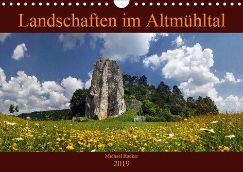 Landschaften im Altmuhltal (Wandkalender 2019 DIN A4 quer) (Calendar)