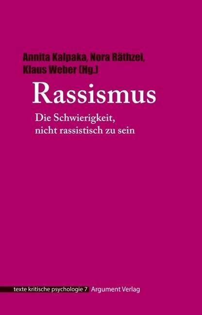 Rassismus (Paperback)