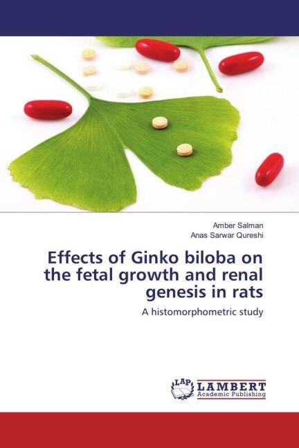 Effects of Ginko biloba on the fetal growth and renal genesis in rats (Paperback)