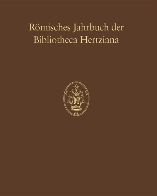 Romisches Jahrbuch der Bibliotheca Hertziana. Bd.41 (Hardcover)