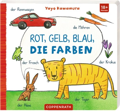 Rot, Gelb, Blau, die Farben (Board Book)