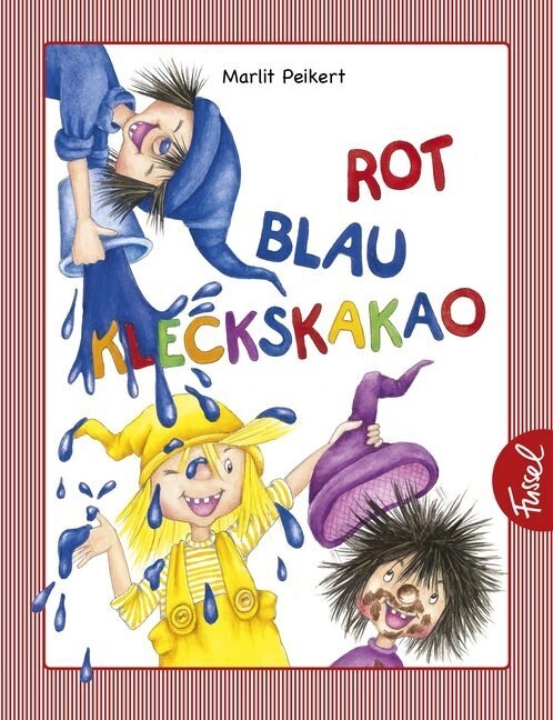 Rot, blau, Kleckskakao (Board Book)