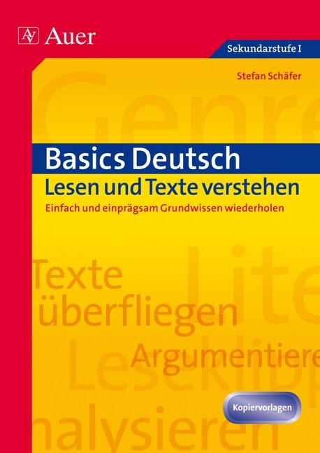 Basics Deutsch, Lesen und Texte verstehen (Pamphlet)