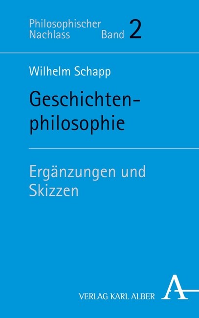 Auf Dem Weg Einer Philosophie Der Geschichten: Teilband II (Hardcover)