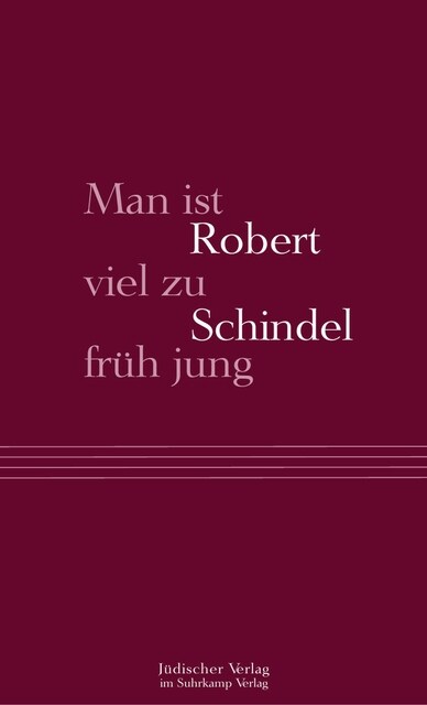 Man ist viel zu fruh jung (Hardcover)