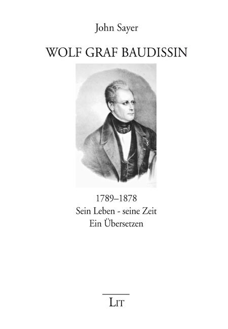 Wolf Graf Baudissin (1789-1878) (Paperback)