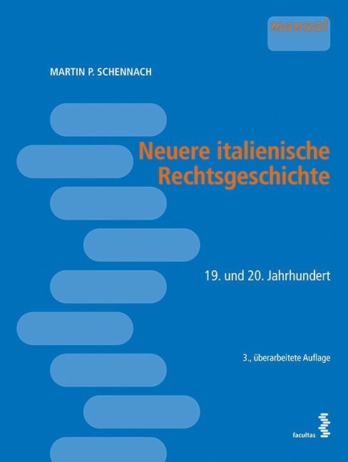 Neuere italienische Rechtsgeschichte (Paperback)