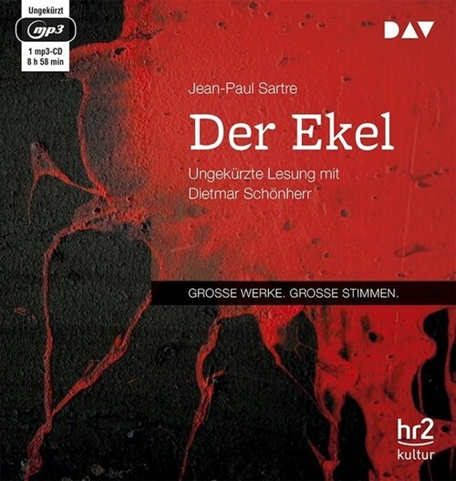 Der Ekel, 1 MP3-CD (CD-Audio)
