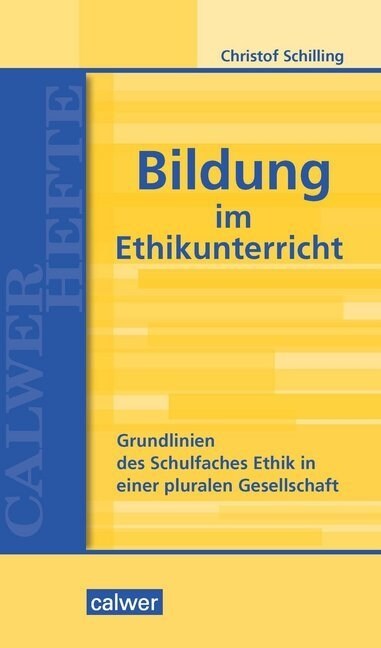 Bildung im Ethikunterricht (Paperback)