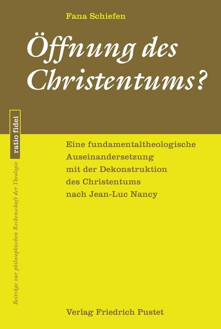 Offnung des Christentums？ (Paperback)