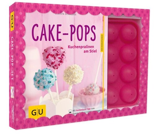 Cake-Pop-Set, m. Backform u. 20 CakePop-Stielen (Paperback)