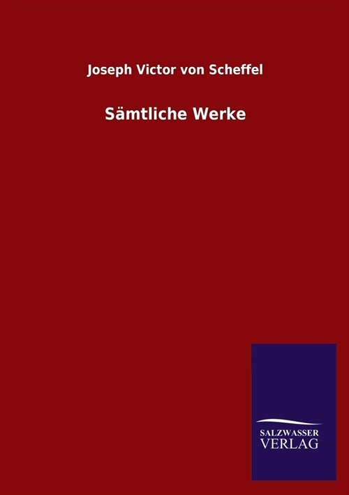 S?tliche Werke (Paperback)