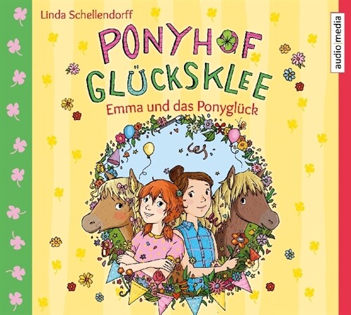 Ponyhof Glucksklee - Emma und das Ponygluck, 1 Audio-CD (CD-Audio)