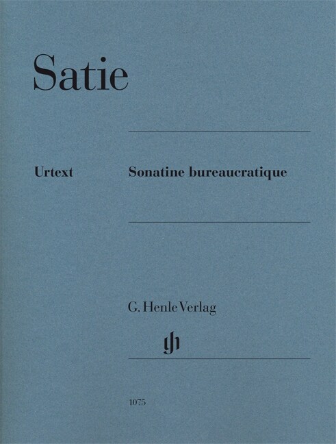 Sonantine bureaucratique, Klavier (Sheet Music)