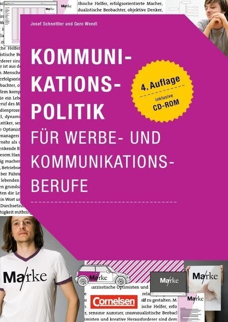 Kommunikationspolitik fur Werbe- und Kommunikationsberufe, m. CD-ROM (Paperback)