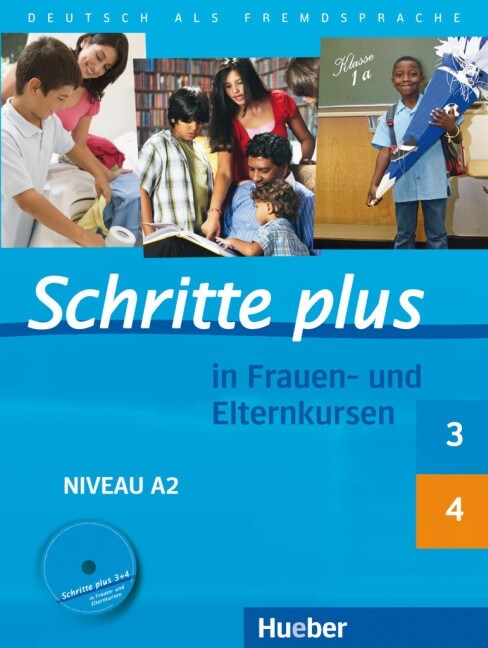 Schritte plus 3 und 4 Ubungsbuch mit Audio-CD (Paperback)