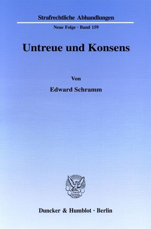 Untreue Und Konsens (Paperback)