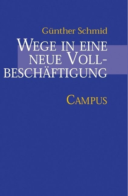 Wege in eine neue Vollbeschaftigung (Hardcover)