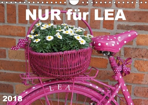 Nur fur LEA (Wandkalender 2018 DIN A4 quer) (Calendar)