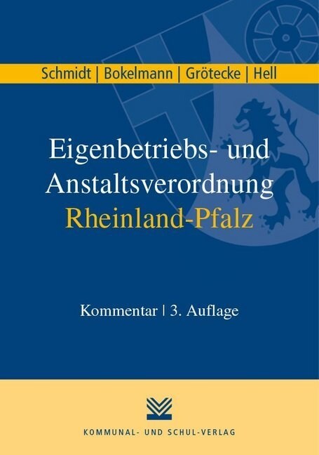 Eigenbetriebs- und Anstaltsverordnung Rheinland-Pfalz (Paperback)