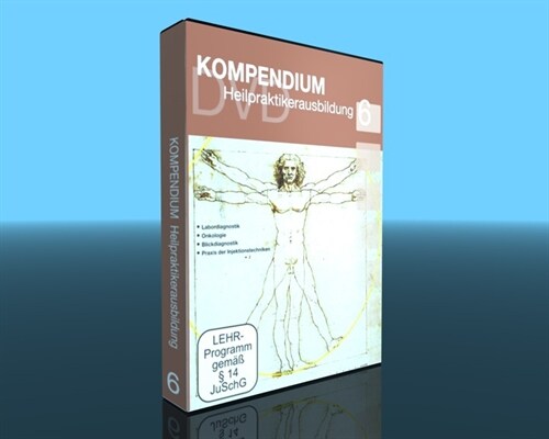 Kompendium Heilpraktikerausbildung. Tl.6, 5 DVDs (DVD Video)