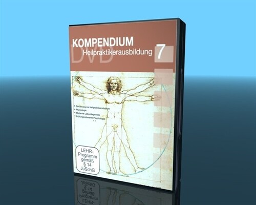 Kompendium Heilpraktikerausbildung. Tl.7, 5 DVD-Videos (DVD Video)