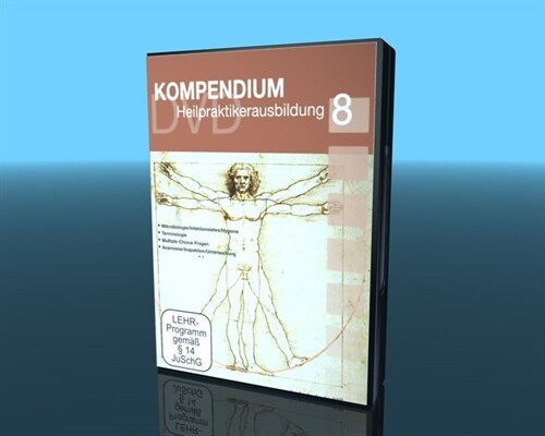 Kompendium Heilpraktikerausbildung. Tl.8, 5 DVD-Videos (DVD Video)