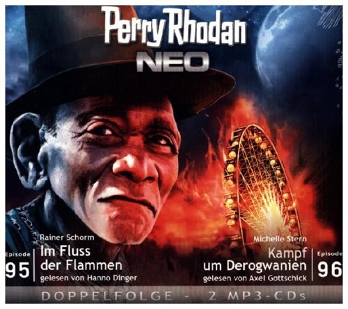 Perry Rhodan NEO - Im Fluss der Flammen / Kampf um Derogwanien, 2 MP3-CDs (CD-Audio)