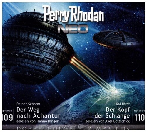 Perry Rhodan NEO - Der Weg nach Achantur / Der Kopf der Schlange, 2 MP3-CDs (CD-Audio)