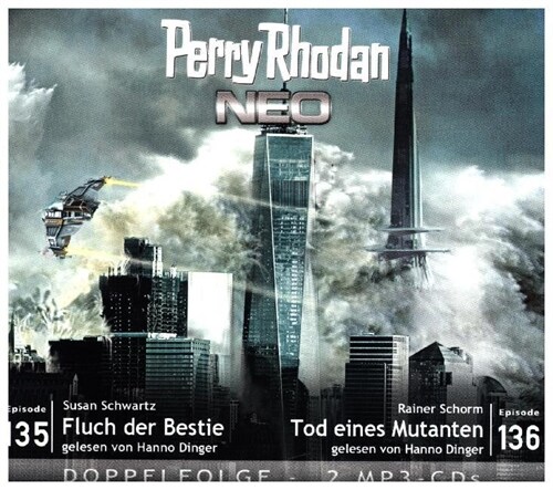 Perry Rhodan NEO - Fluch der Bestie / Tod eines Mutanten, 1 MP3-CD (CD-Audio)