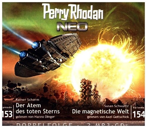 Perry Rhodan NEO - Der Atem des toten Sterns / Die magnetische Welt, 1 MP3-CD (CD-Audio)