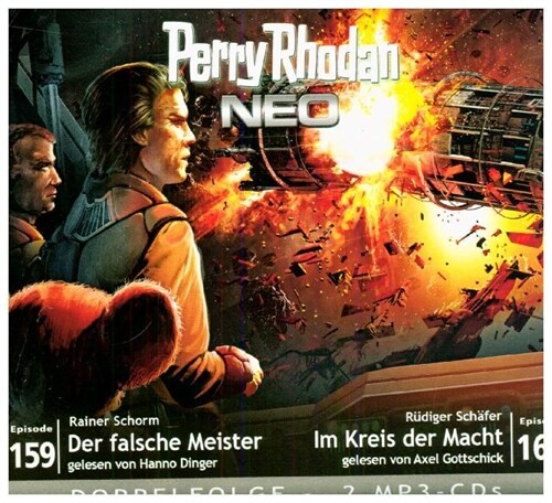 Perry Rhodan NEO - Der falsche Meister / Im Kreis der Macht, 1 MP3-CD (CD-Audio)