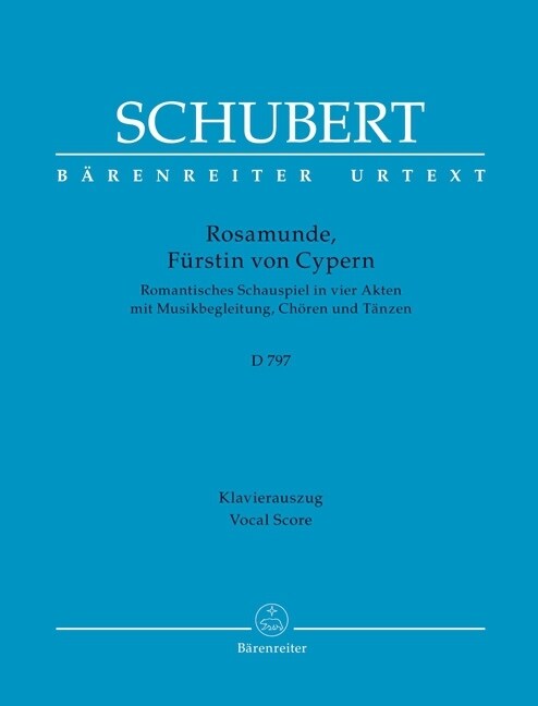 Rosamunde, Furstin von Cypern, Klavierauszug (Sheet Music)