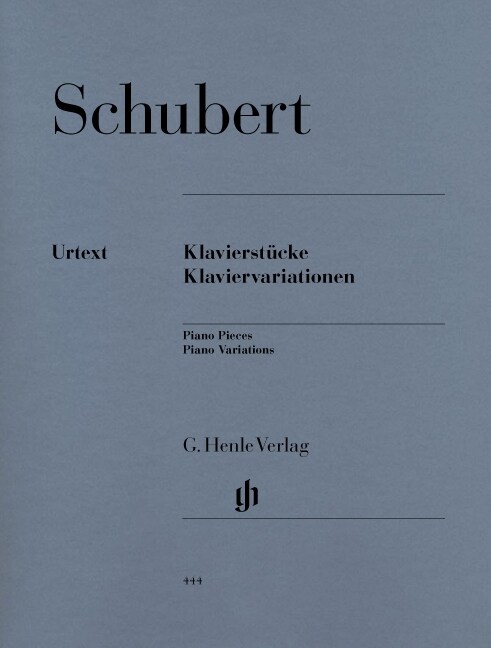 Klavierstucke - Klaviervariationen (Sheet Music)