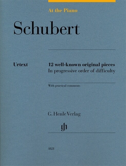 At The Piano - Schubert (Sheet Music)