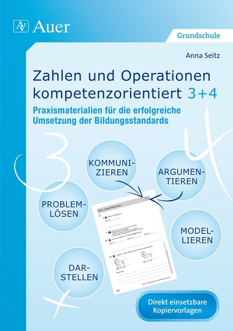 Zahlen und Operationen kompetenzorientiert 3+4 (Pamphlet)