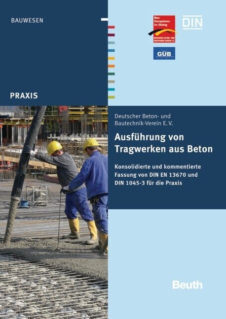 Ausfuhrung von Tragwerken aus Beton (Paperback)