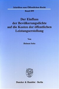 Der Einfluss der Bevölkerungsdichte auf die Kosten der öffentlichen Leistungserstellung