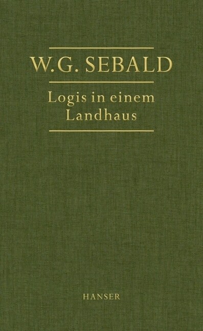 Logis in einem Landhaus (Hardcover)