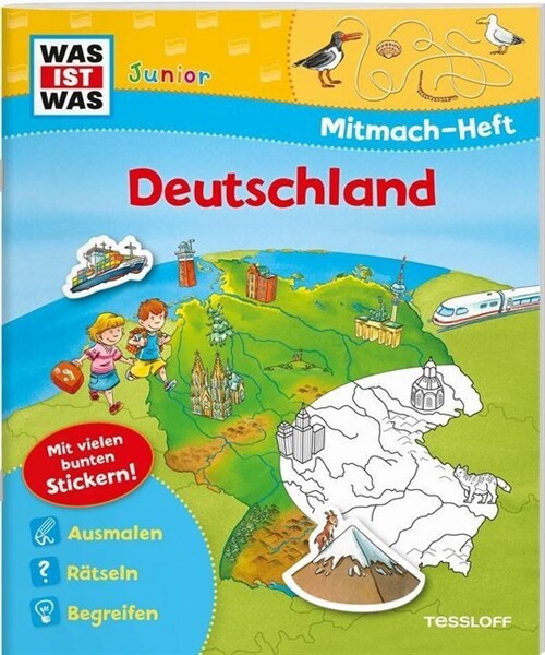 Deutschland, Mitmach-Heft (Paperback)