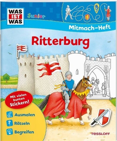 Ritterburg, Mitmach-Heft (Paperback)