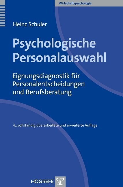 Psychologische Personalauswahl (Hardcover)