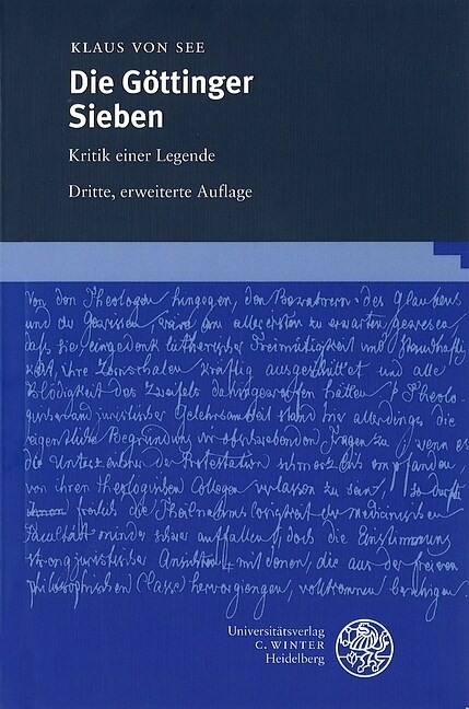 Die Gottinger Sieben (Paperback)